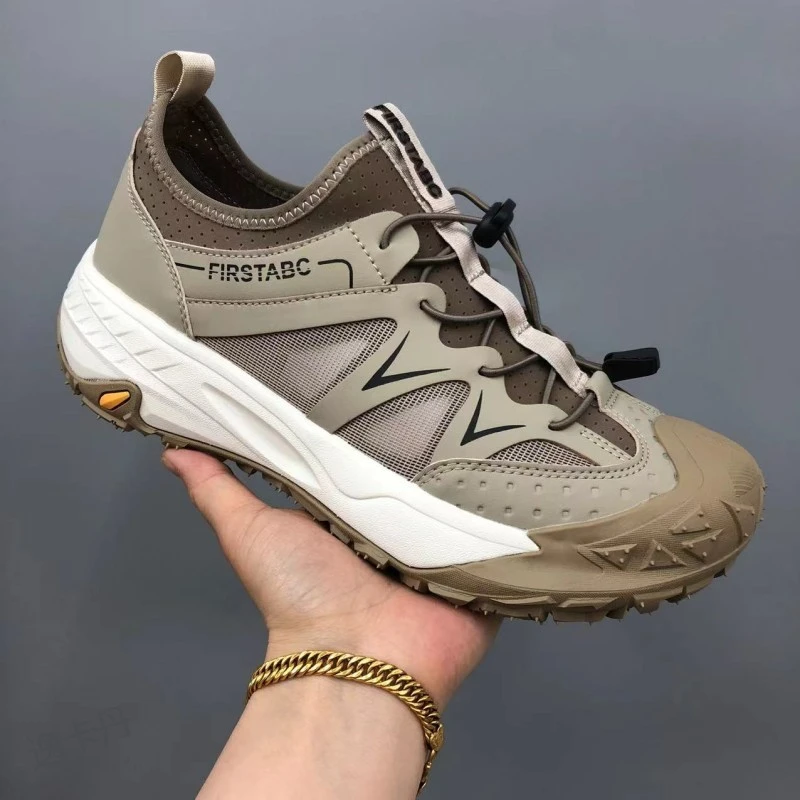 男鞋2025夏季新款透气网面休闲鞋百搭轻便潮流一脚蹬舒适软底网鞋