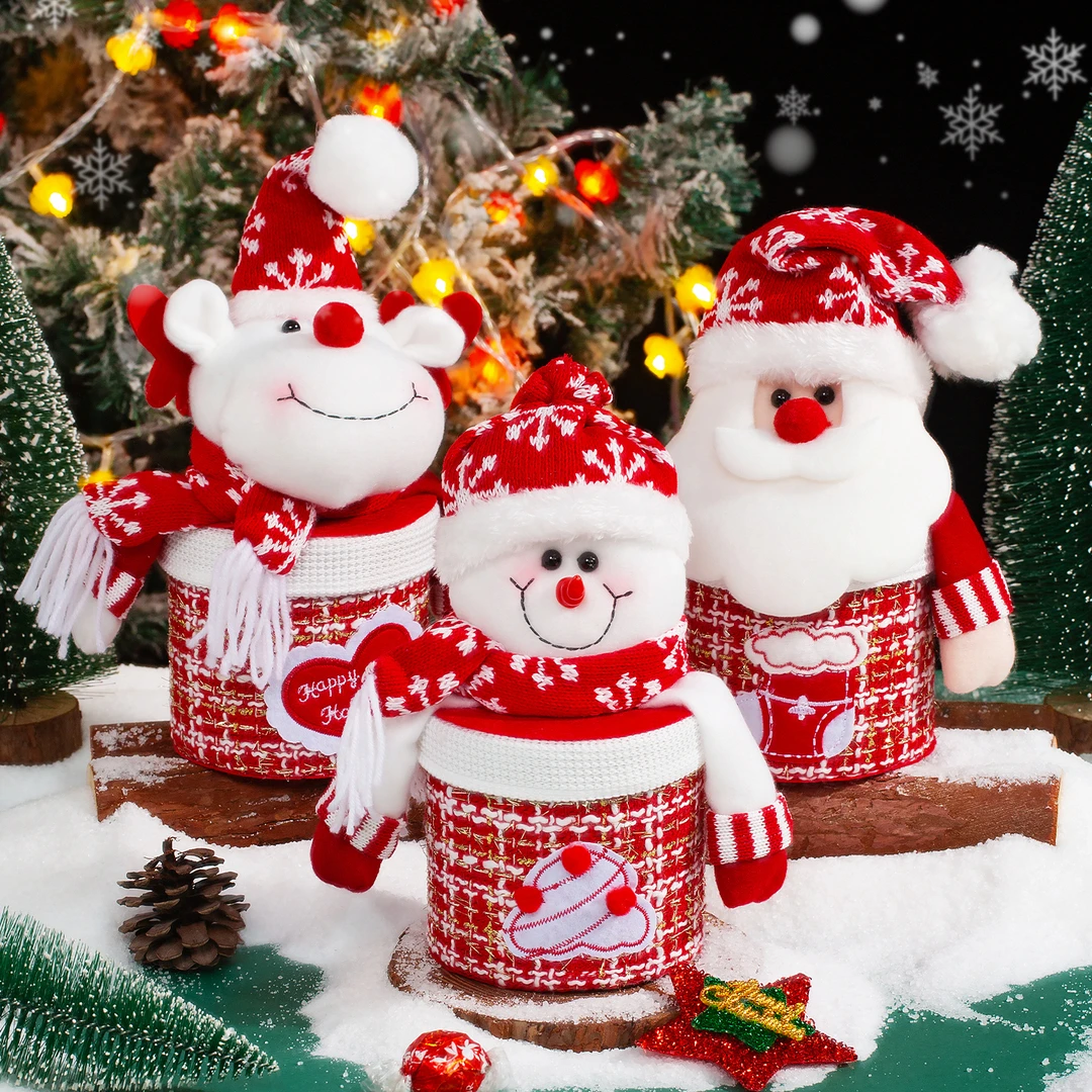 圣诞节新款苹果袋子礼物包装平安夜苹果盒圣诞糖果包装盒小礼品