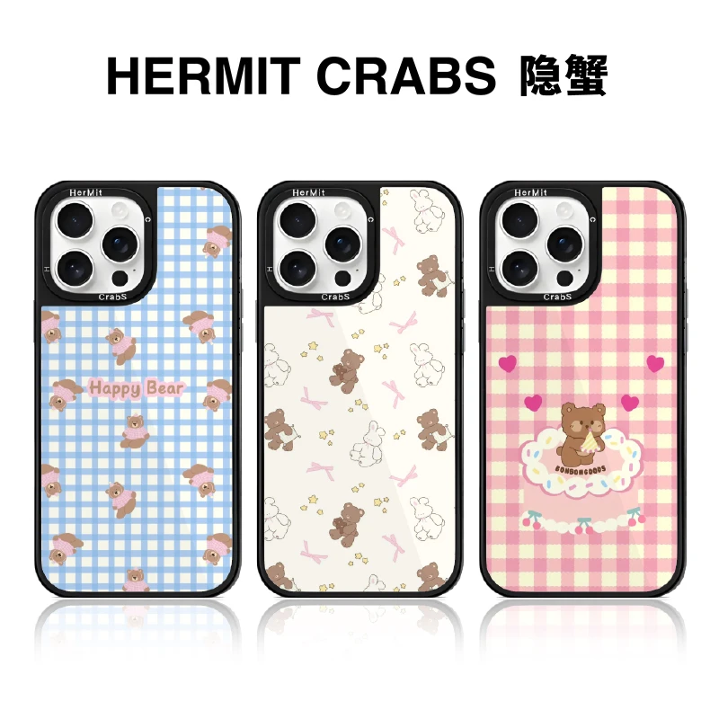 HermitCrabs隐蟹适用苹果iphone17promax16/151412磁吸超薄手机壳