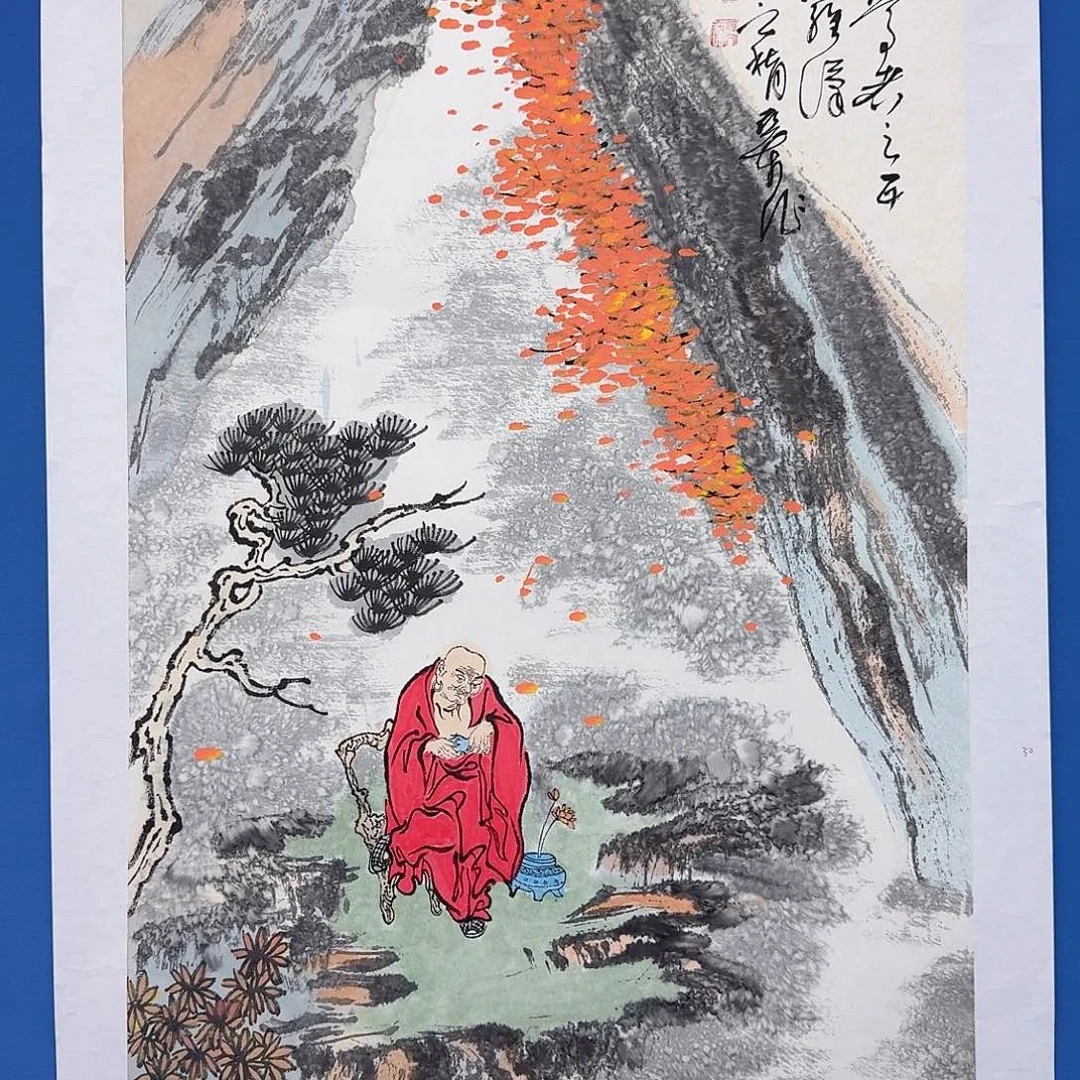 国画多次参加国内外大型