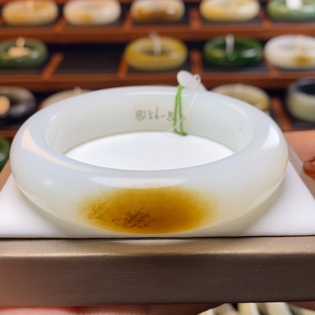 未镶嵌手镯和田玉56圈