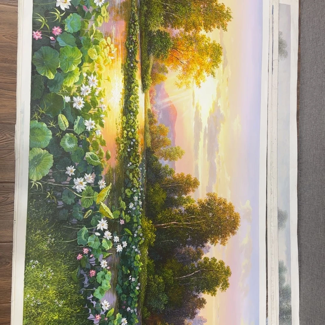 油画加油加油努力加油加油