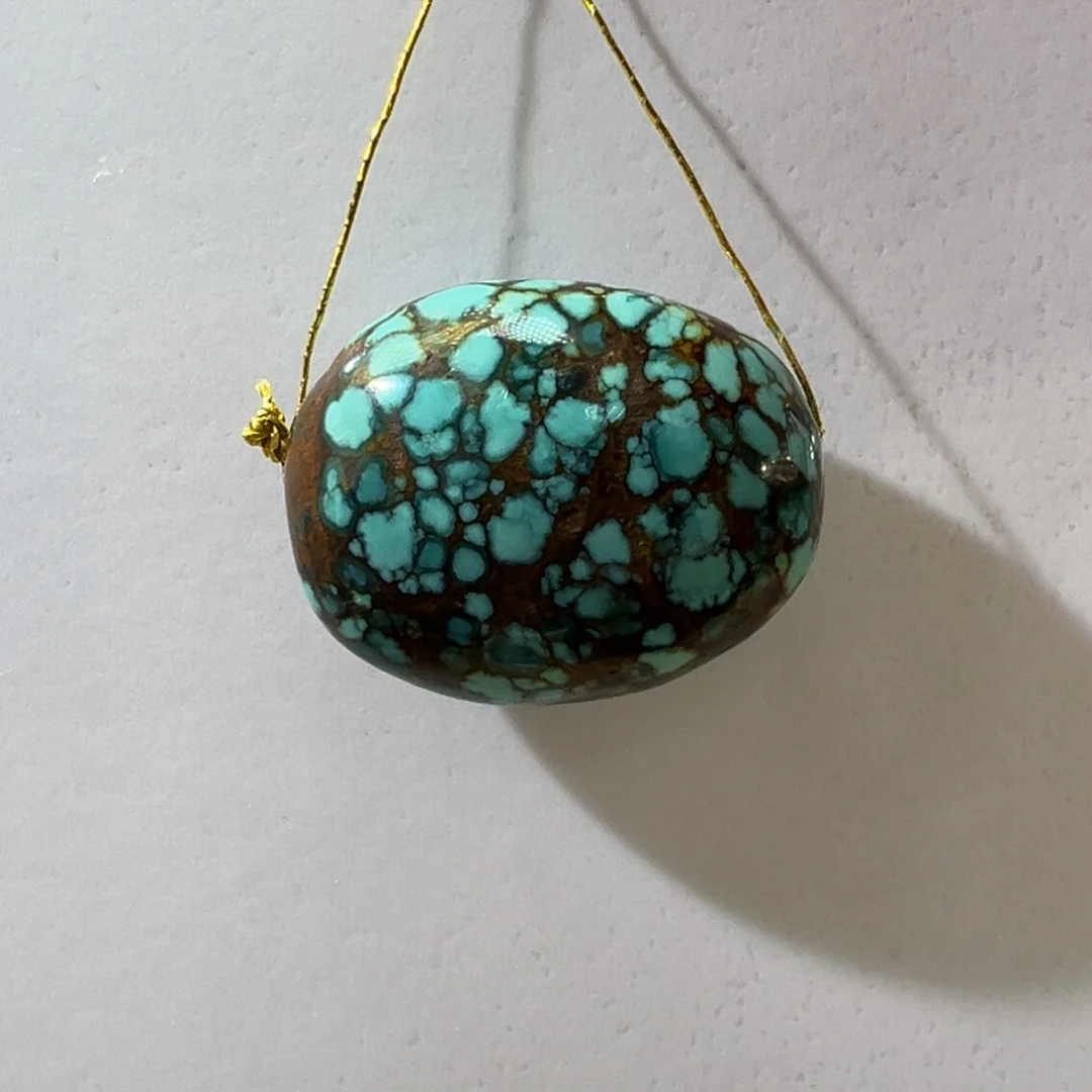 绿松石未镶嵌挂件