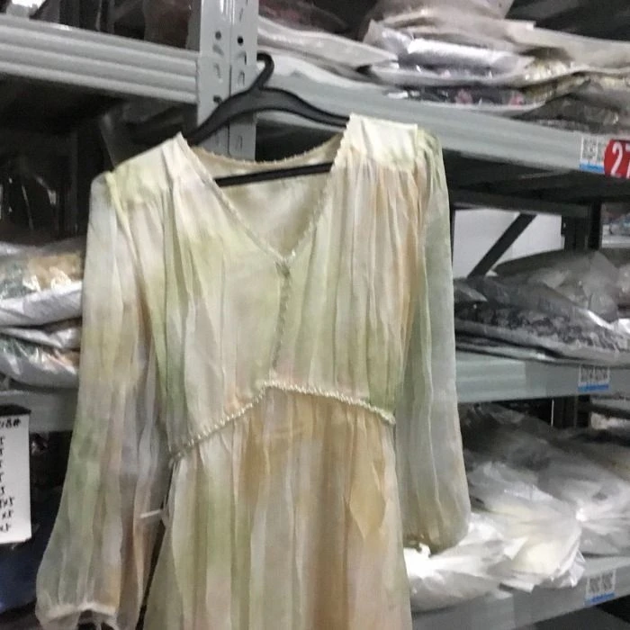 桑蚕丝连衣裙C5410-18