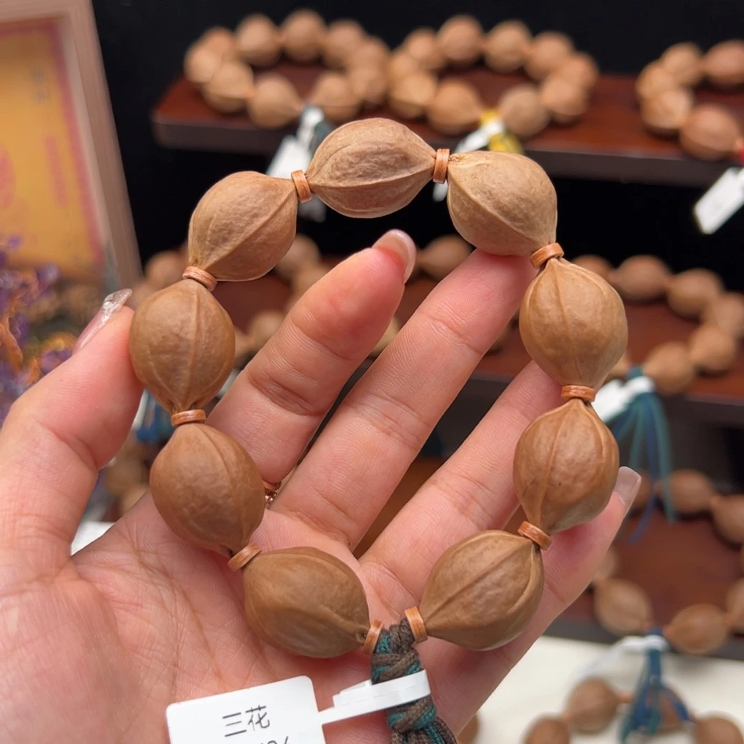 新***户橄榄核手串/手链梅林铁核手串/19X26