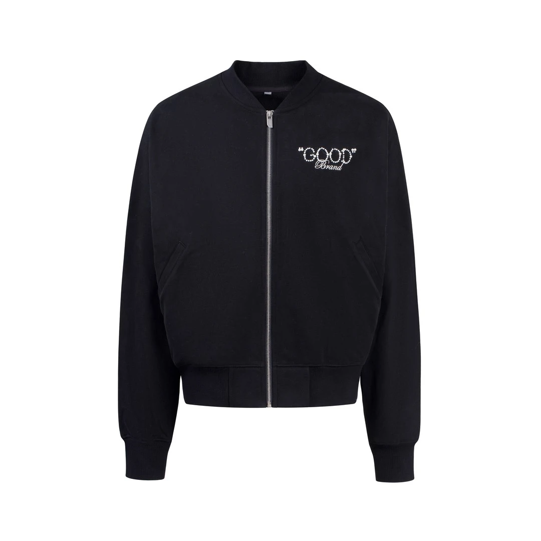 GOODBRAND 24秋冬LOVE IS GOOD珍珠时尚轻奢高级开衫外套男女同款