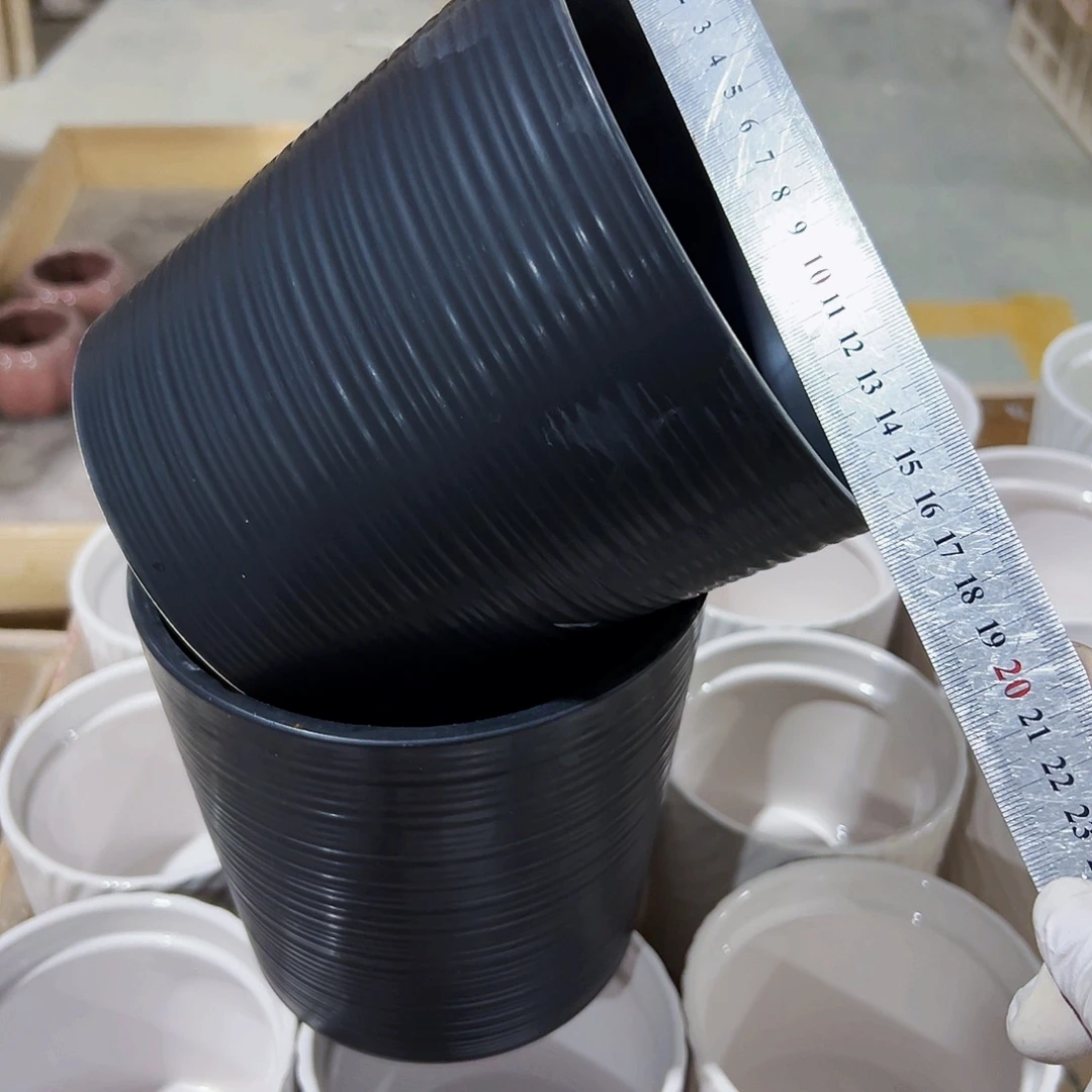 有孔外贸尾单陶瓷花盆凑单10米包邮