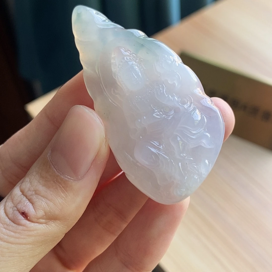 【闪购商品】颈饰未镶嵌翡翠来**?天然缅甸A货翡翠