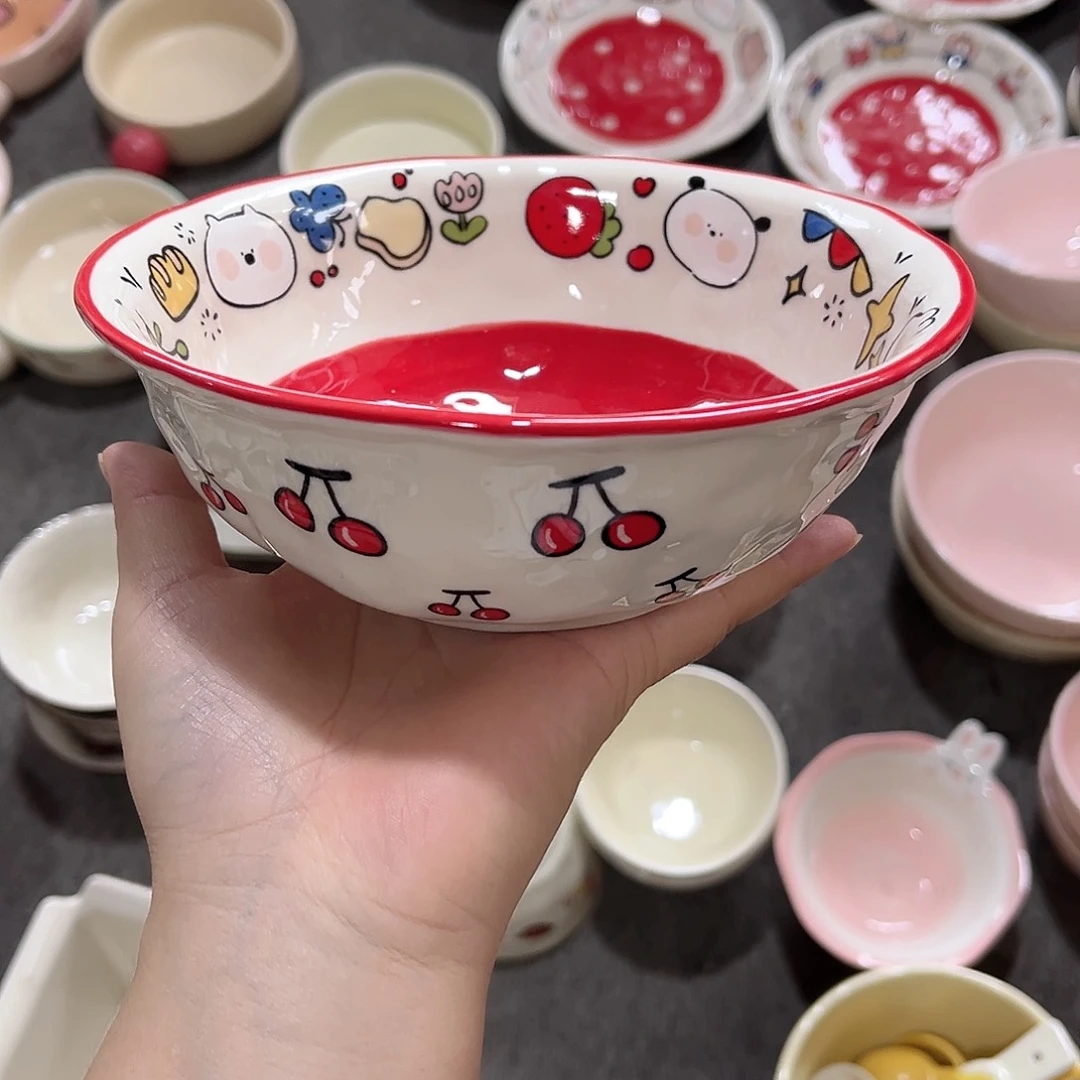动物乐园陶瓷餐具系列6寸