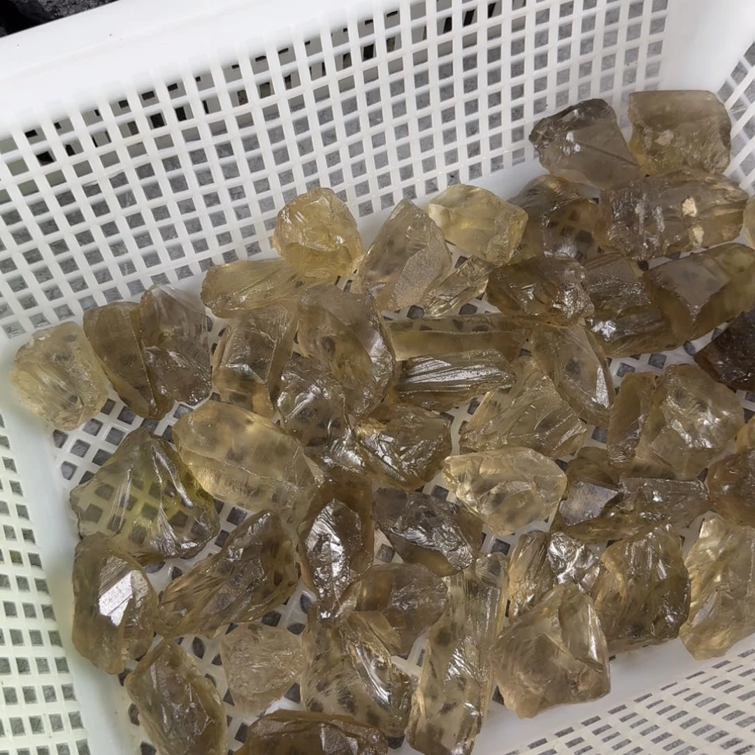 石材茶水晶批发3毛5克价