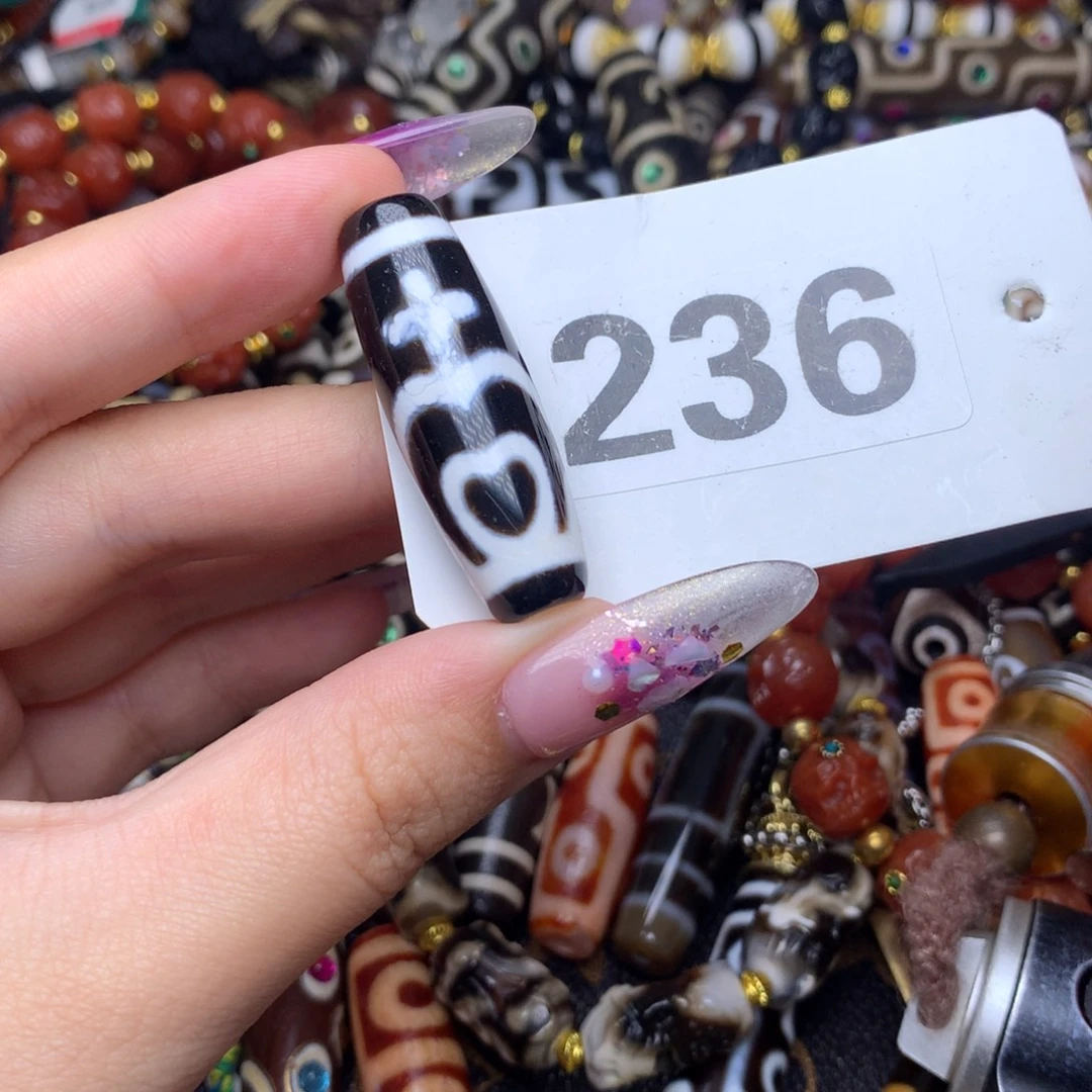 玛瑙/玉髓未镶嵌发一条