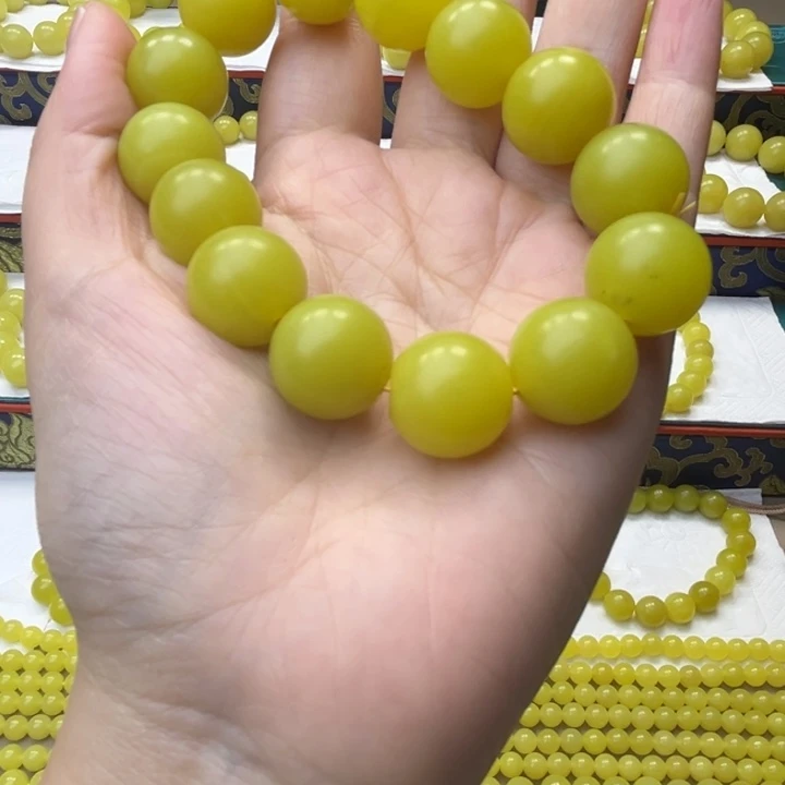 A***杨非金属新疆若羌黄口手串