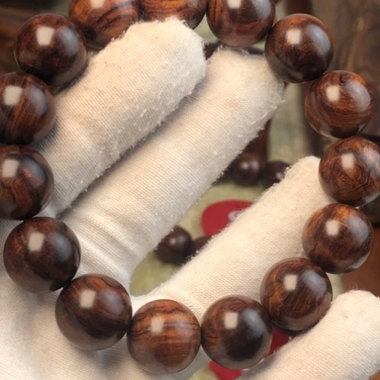 黄花梨/降香黄檀手串/手链平**水