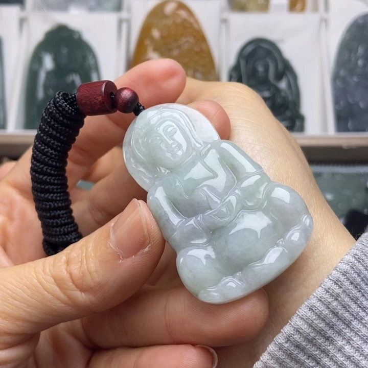 翡翠未镶嵌挂件翡翠