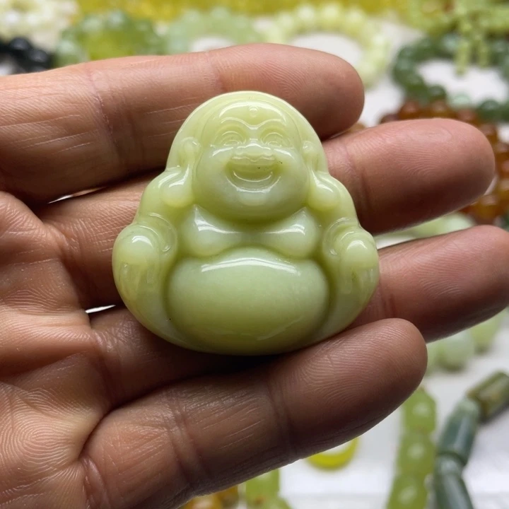 蛇纹石玉吊坠未镶嵌