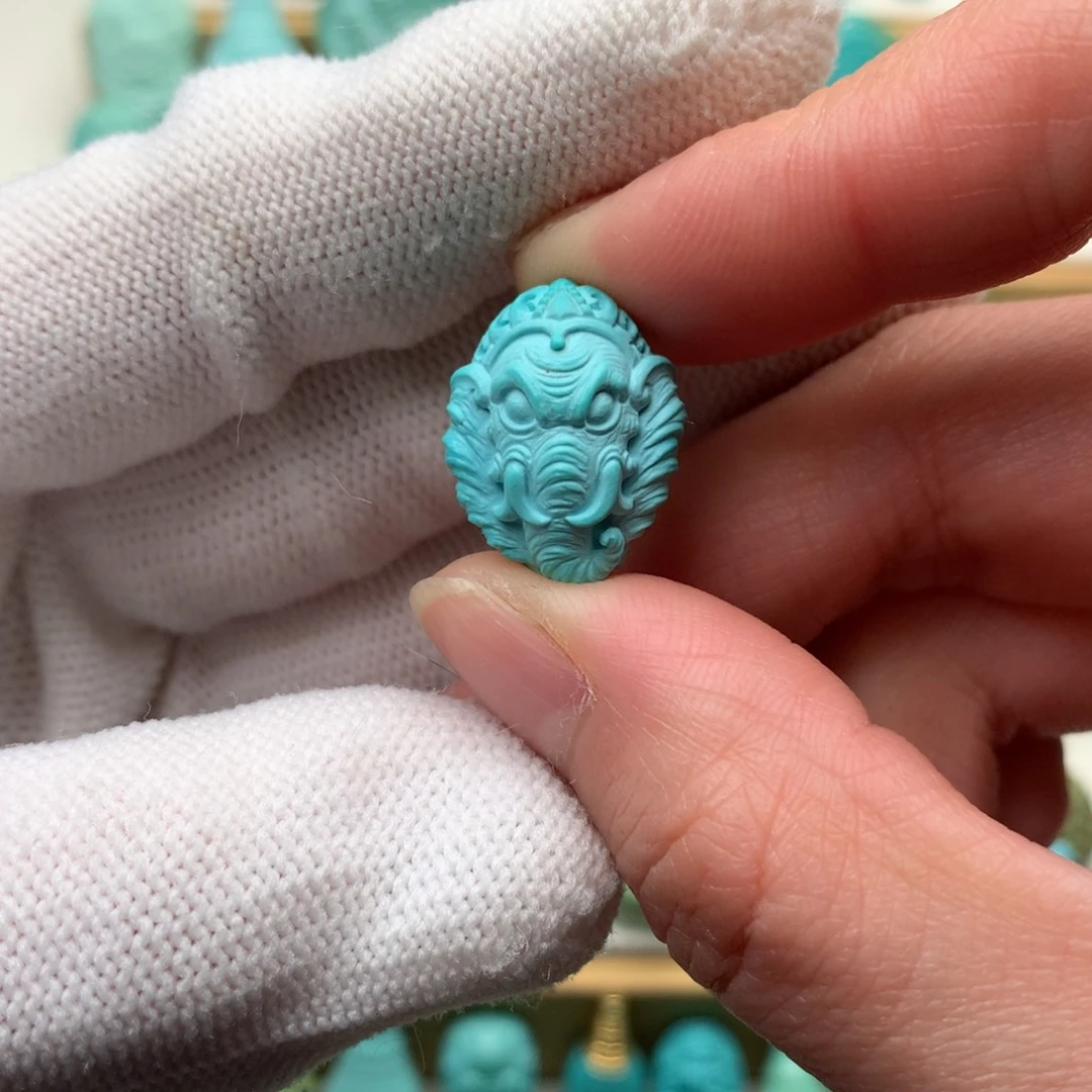 绿松石未镶嵌配饰