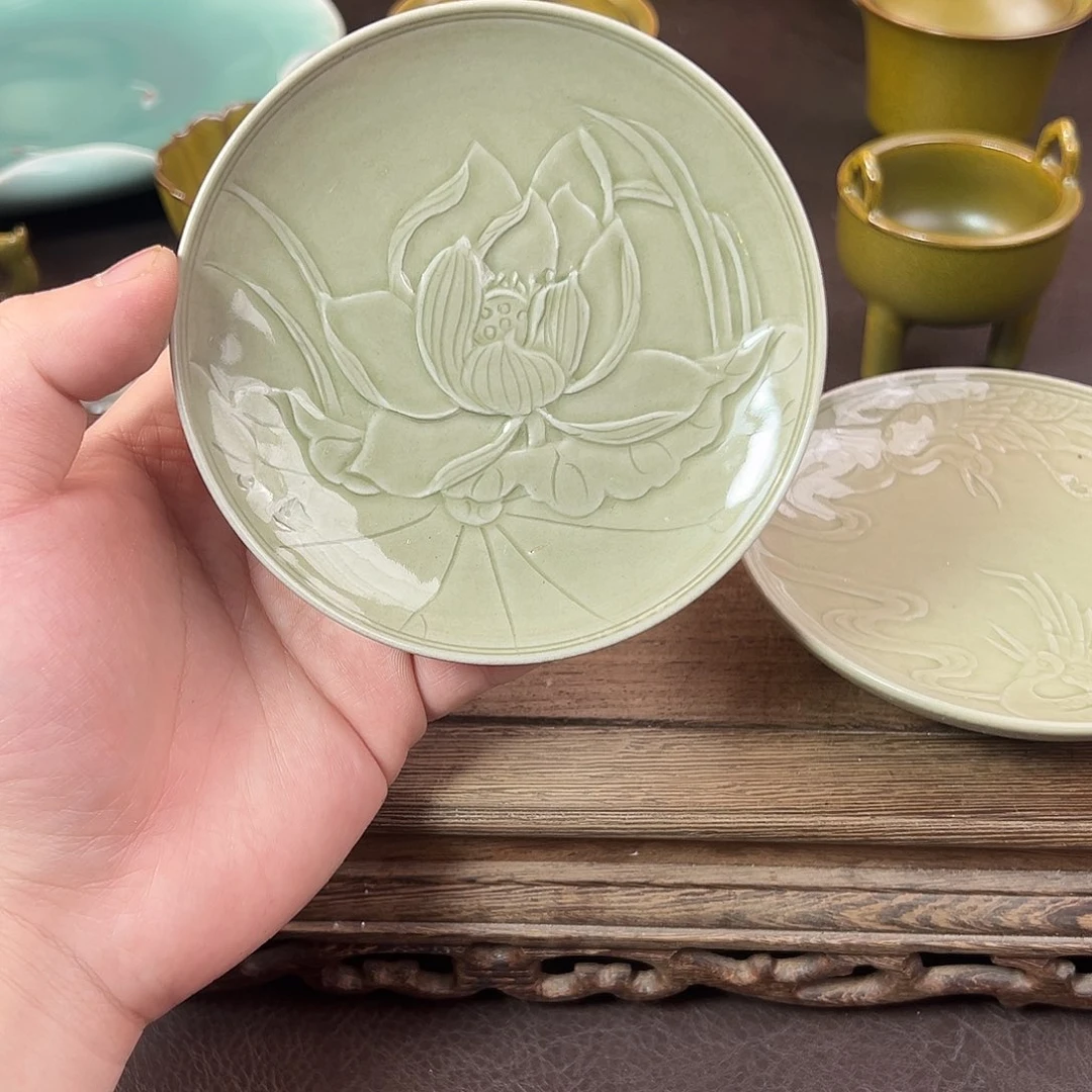 青瓷茶器青瓷茶器微瑕