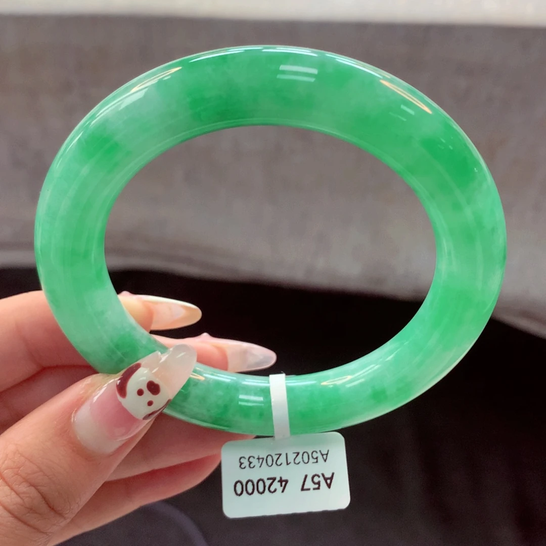 翡翠手镯未镶嵌（莫莫26）58圆30号