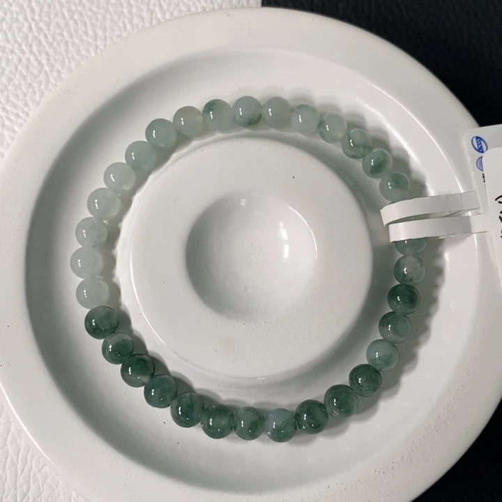 翡翠未镶嵌手链卡 5.5