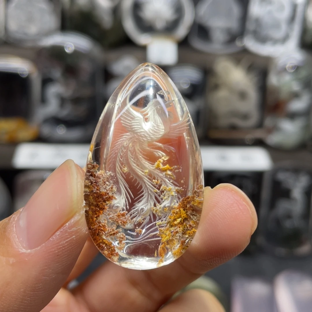 水晶颈饰未镶嵌凤凰