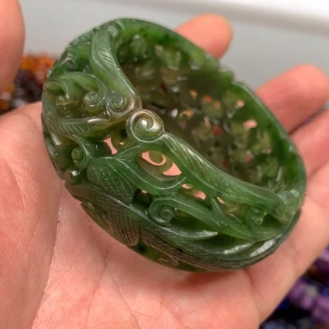 【闪购商品】颈饰未镶嵌翡翠粒*