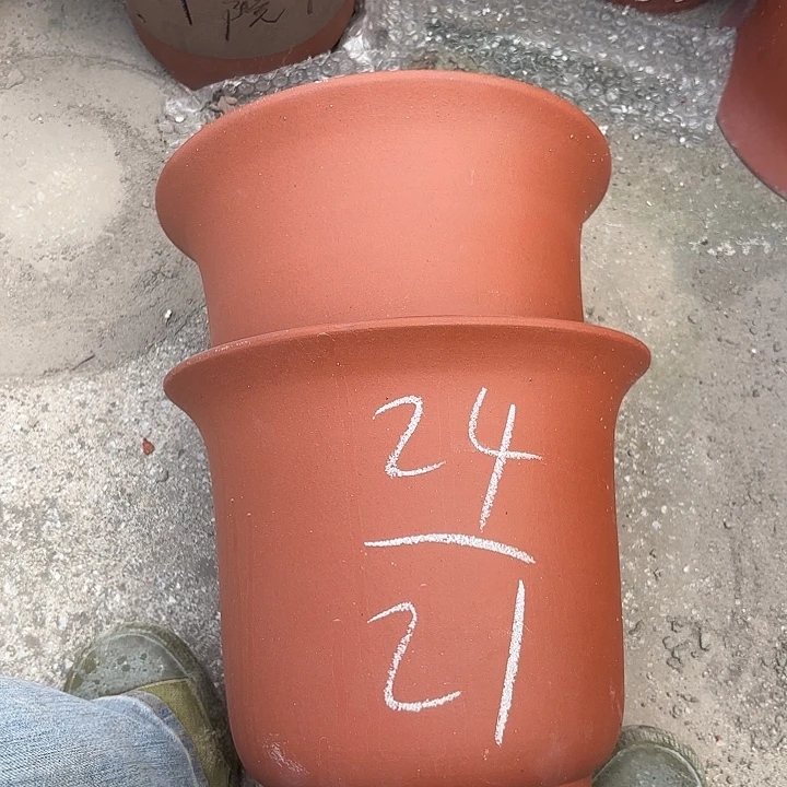 紫砂花盆紫砂的花