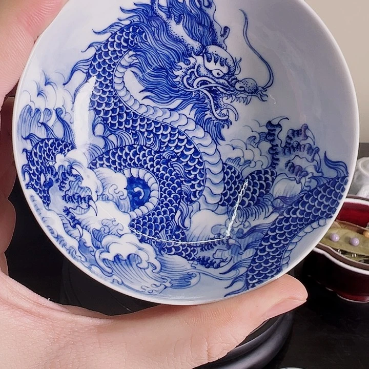 景德镇陶瓷艺术海水穿云龙