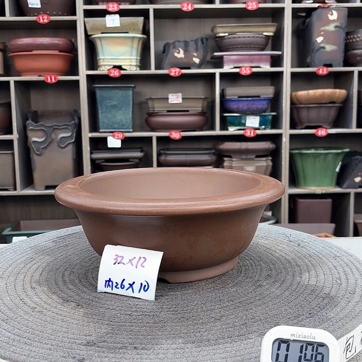 紫砂花盆！紫砂花是最美丽