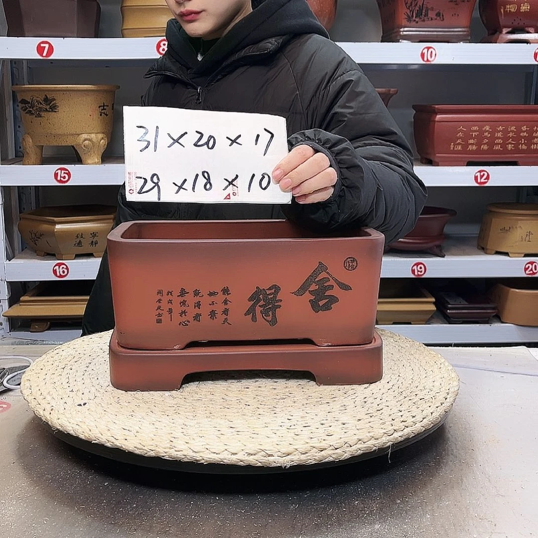 紫砂花盆紫砂花盆