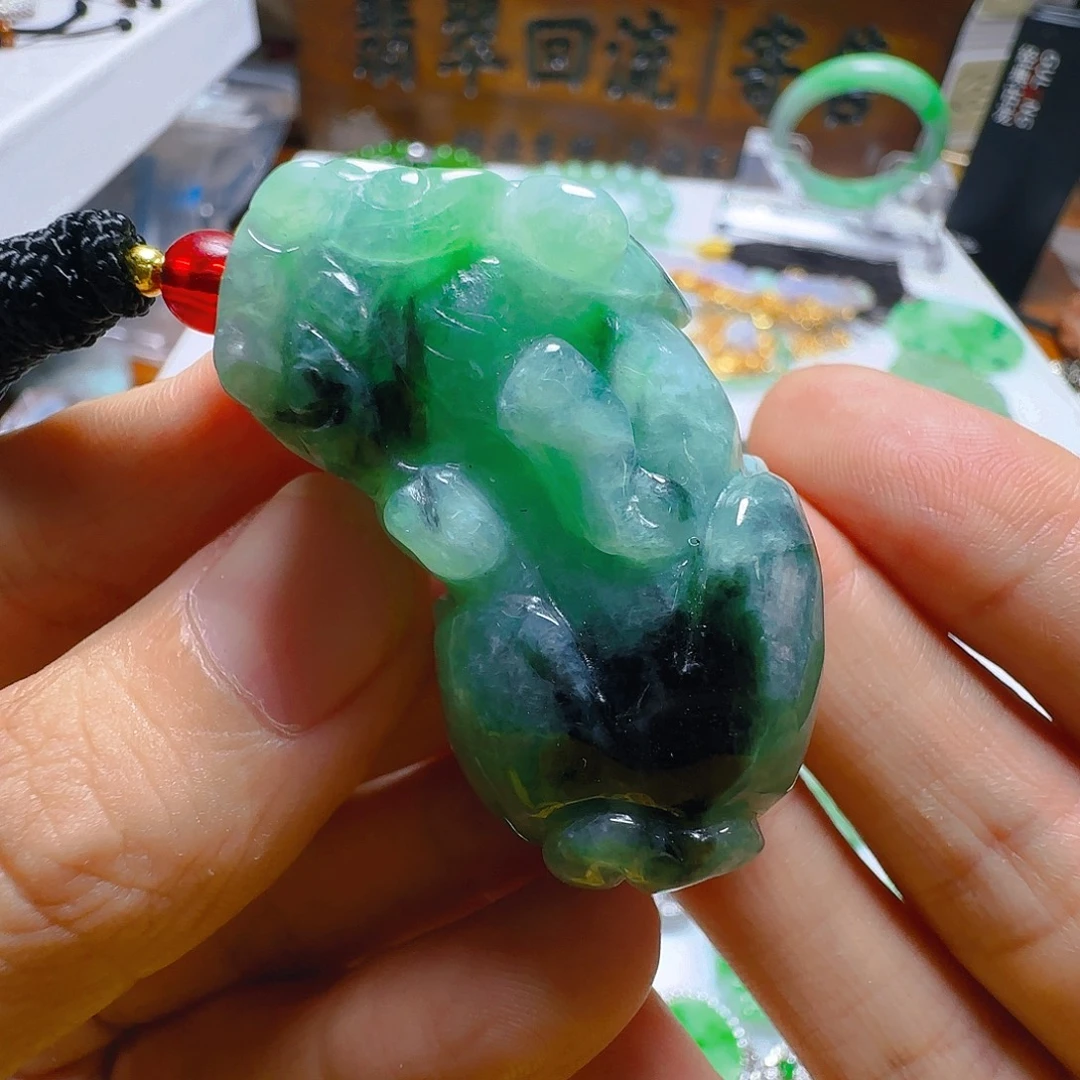颈饰未镶嵌翡翠翡翠460