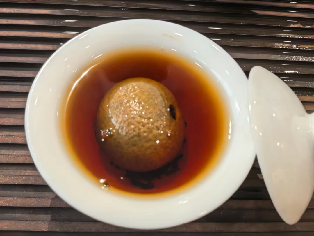 链接专用茶叶2024年新会晒制小青柑普洱茶茶