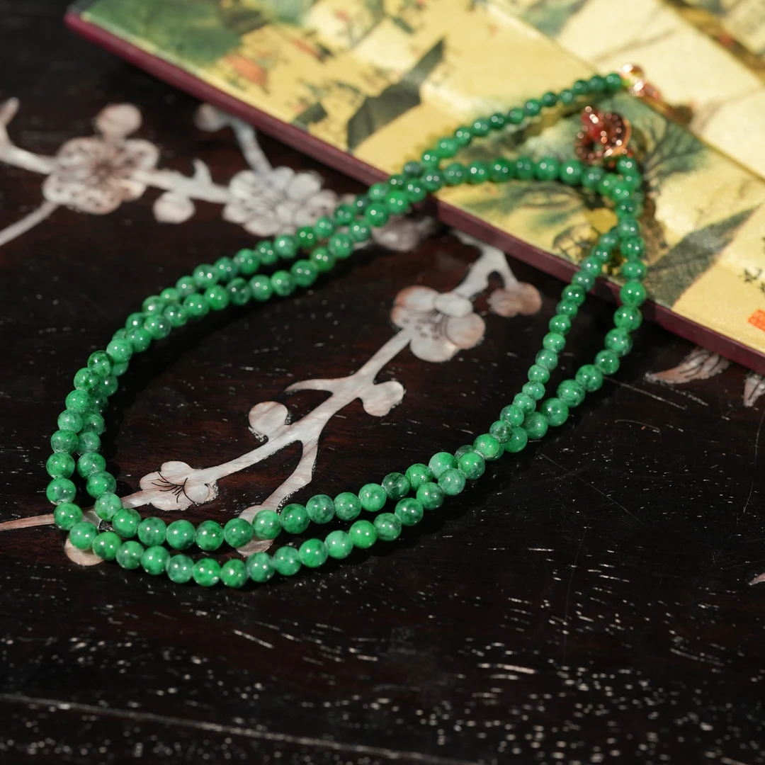 1.11香港王老板-翡翠项链多样性发一4y45