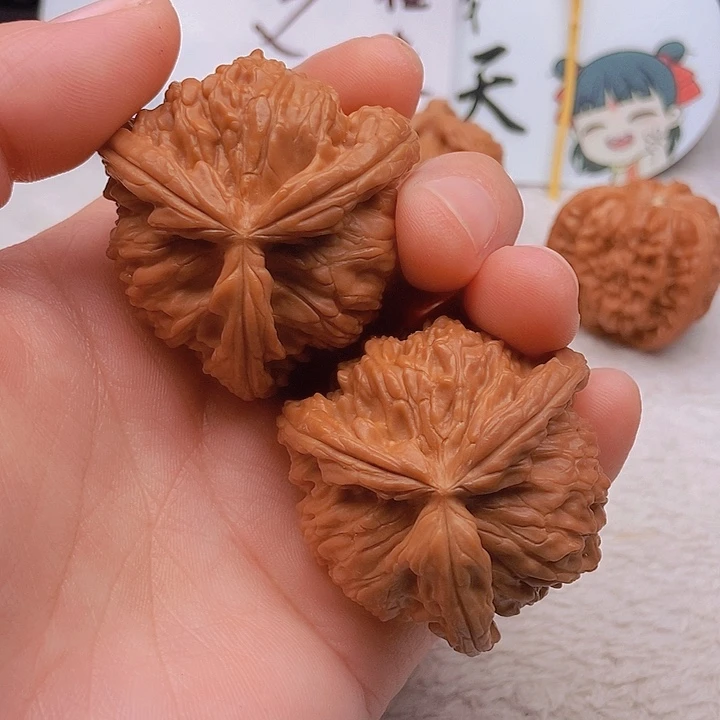 吊坠文玩核桃建****…三棱