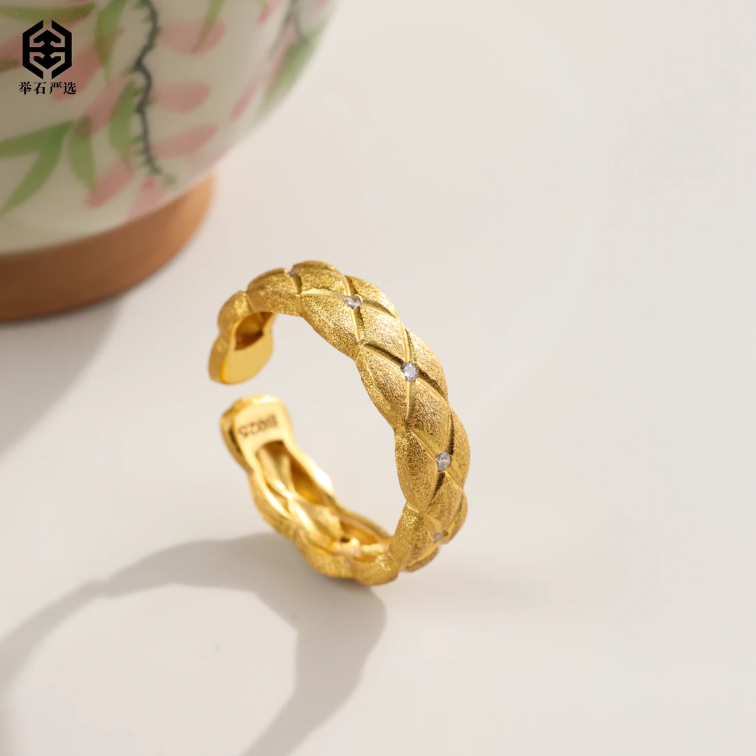 925银合成锆石银制品 H10-1332-91个性戒指（一件/多样性发）S