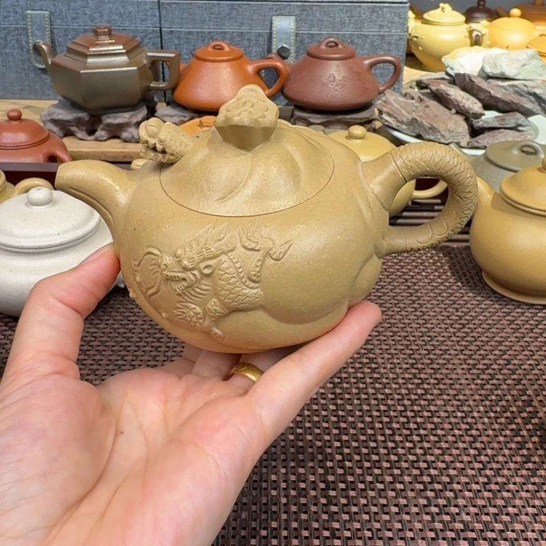 茶壶本山绿泥梨皮200毫升左右