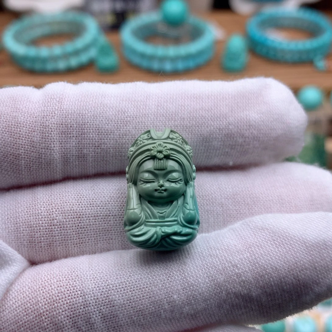 绿松石未镶嵌珠宝奇石