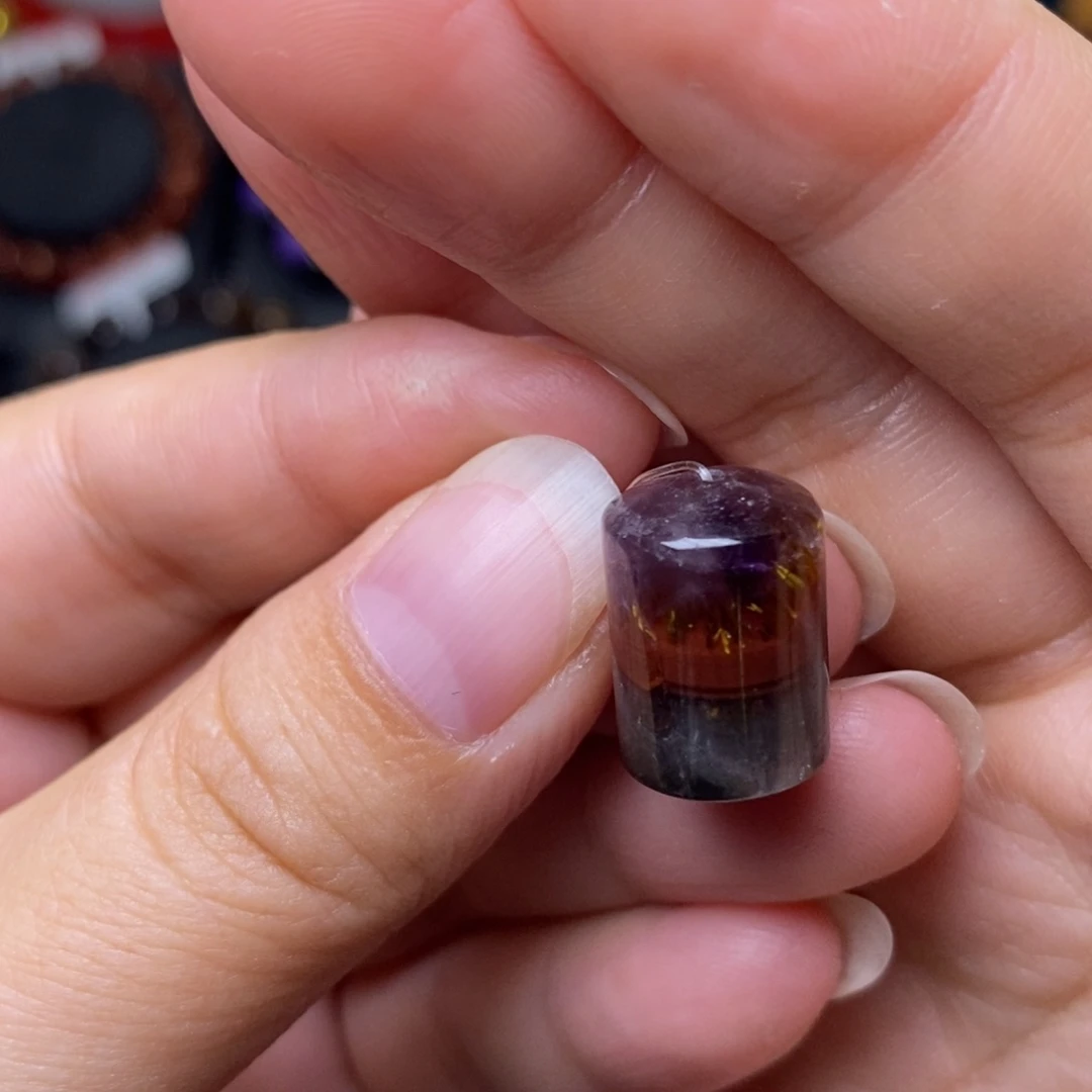 未镶嵌手链水晶极光四色桶珠