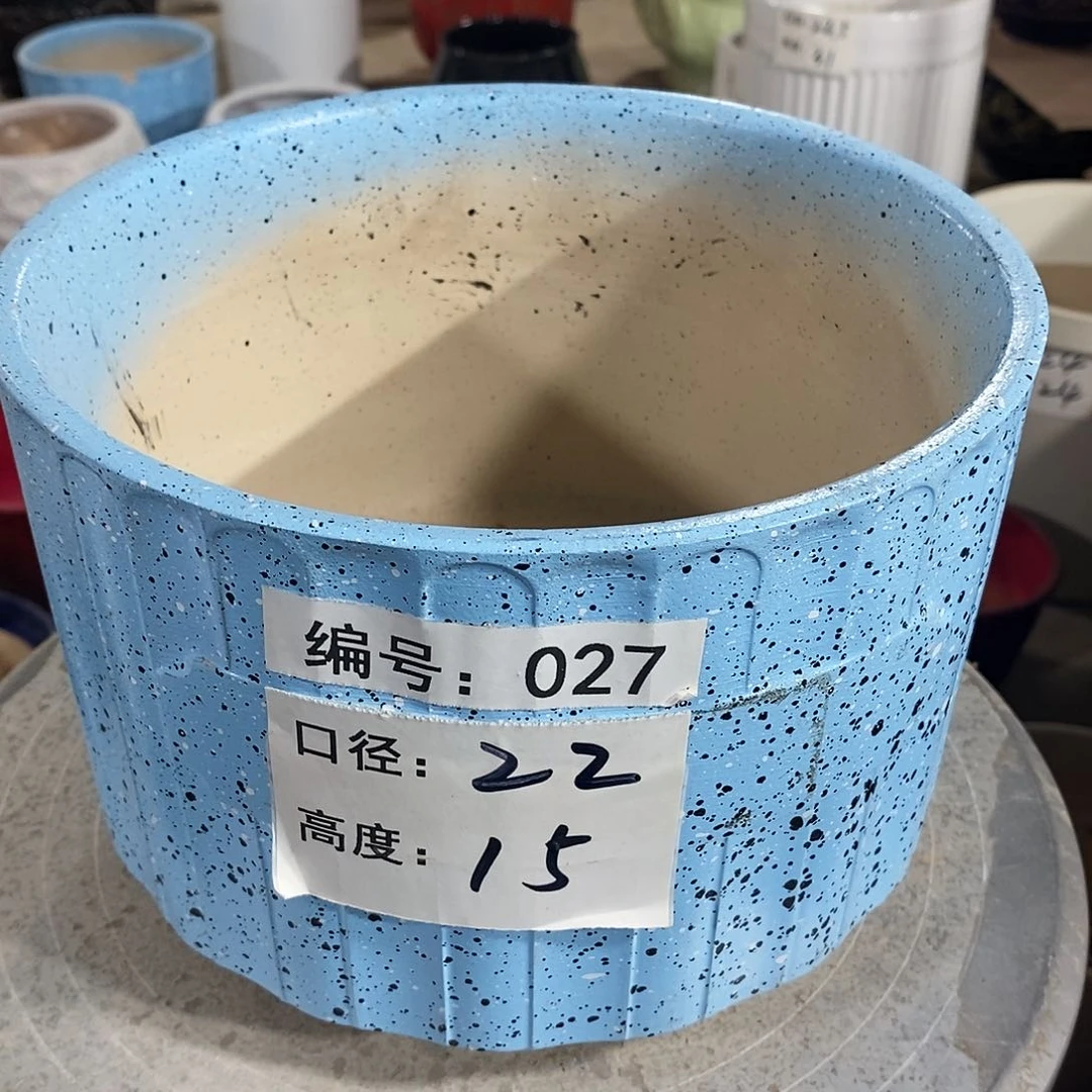 【闪购商品】陶瓷微瑕花盆-027-1个兰