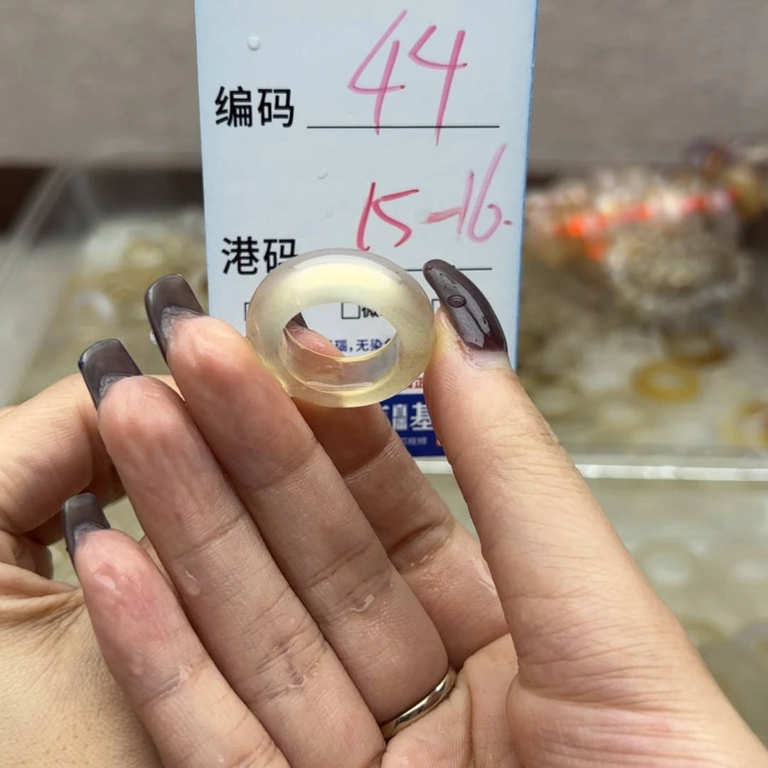 玛瑙/玉髓未镶嵌戒指