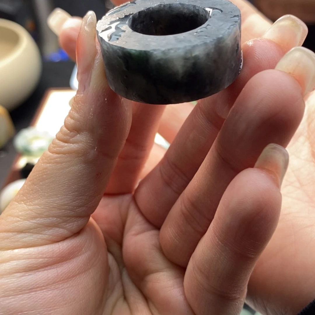 定制翡翠戒指，补差价未镶嵌雲****室