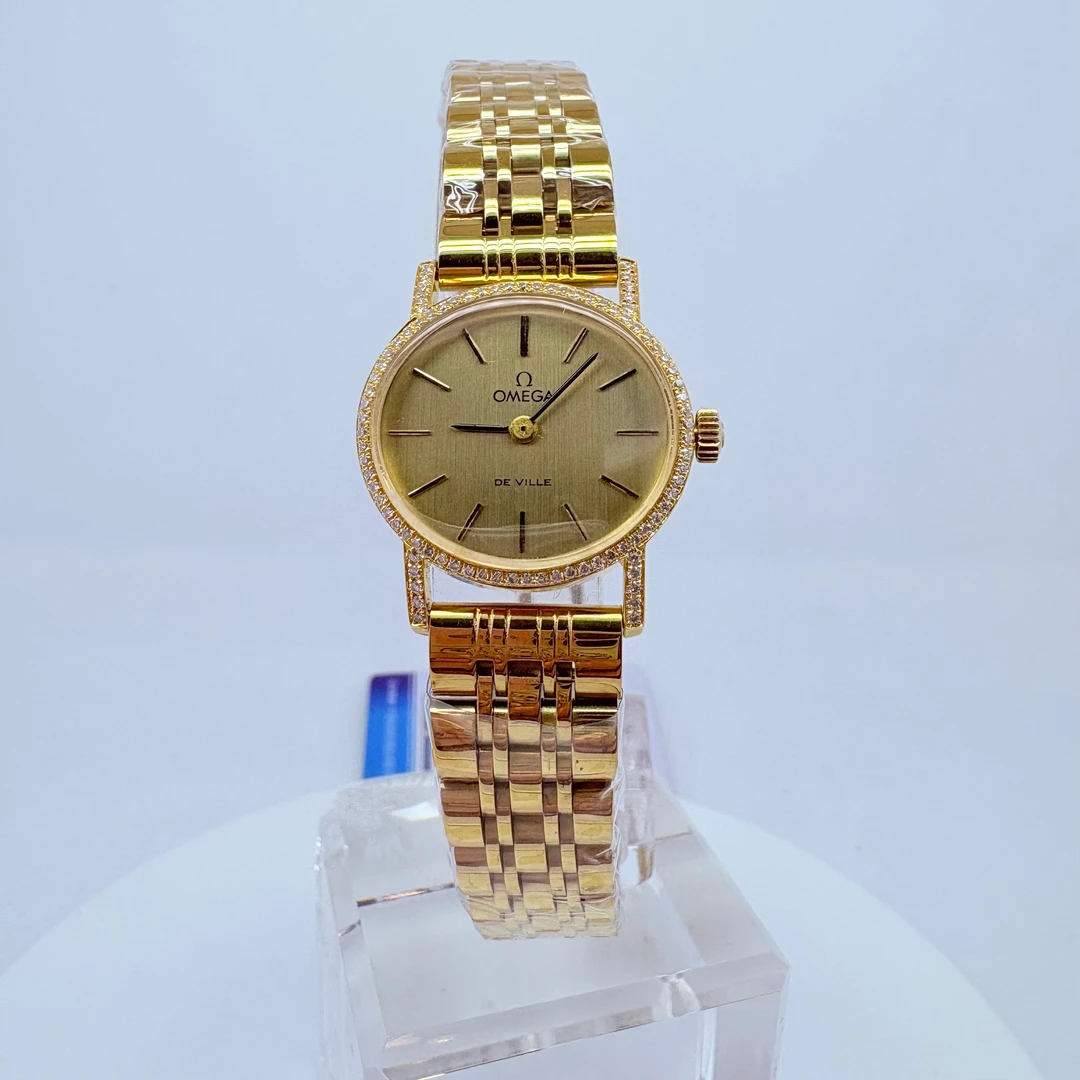 95新 Omega/欧米茄  手动机械 后钻24*22.5mm/公价38999/wh9127