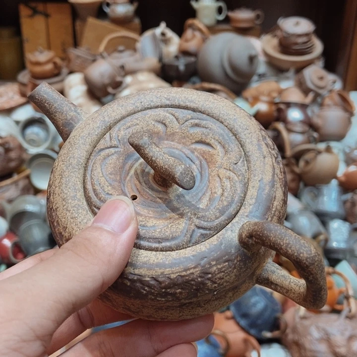 柴烧老岩泥高端茶器