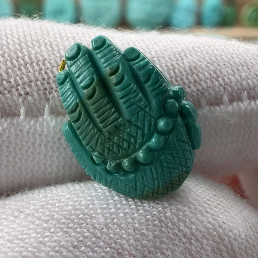 未镶嵌绿松石配饰9mm