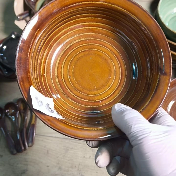 瓷片磁州窑五厂盘碗壶杯有瑕疵