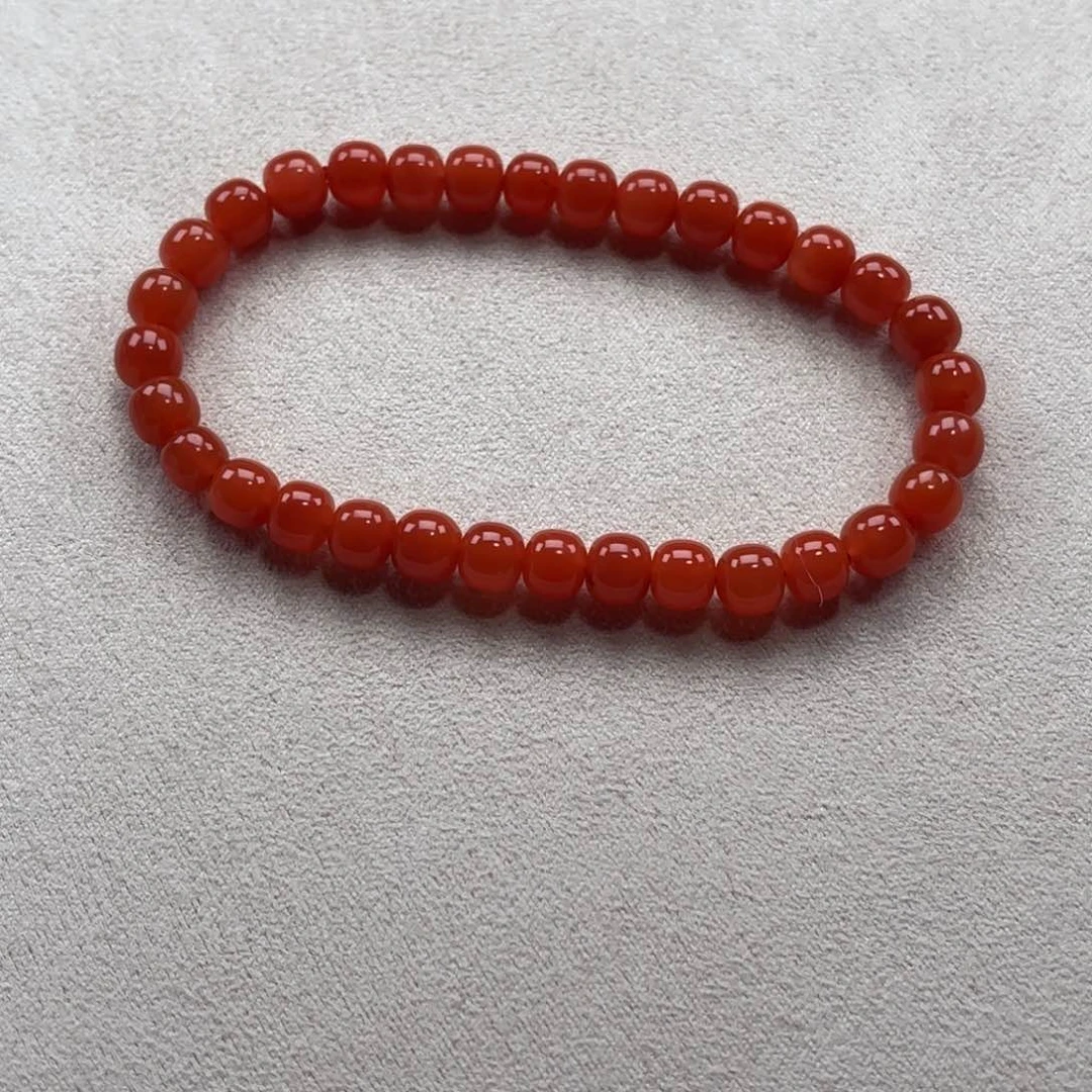 南红玛瑙手串6➕未镶嵌