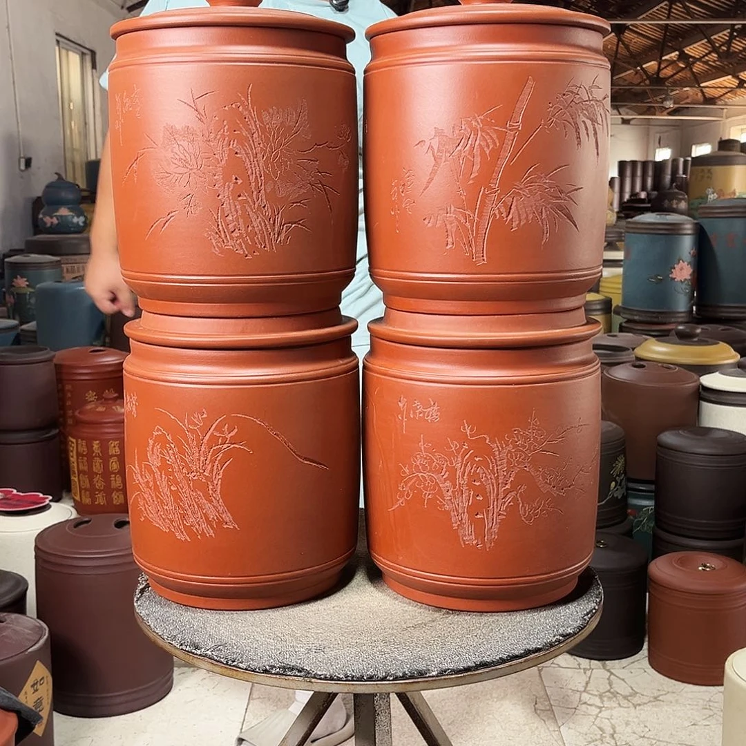 紫砂茶叶罐茶叶罐