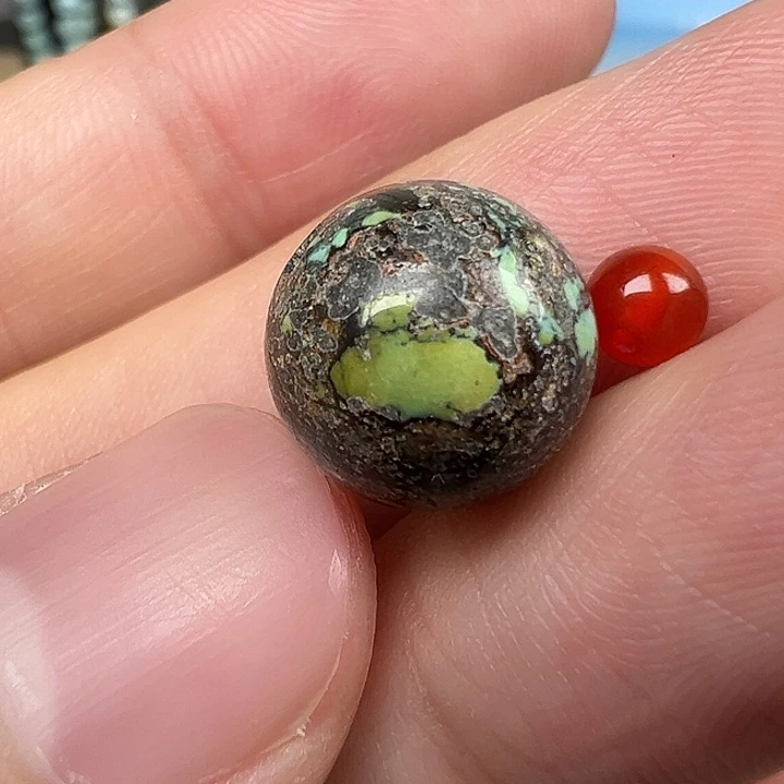 南红玛瑙未镶嵌配饰卡11.6微瑕