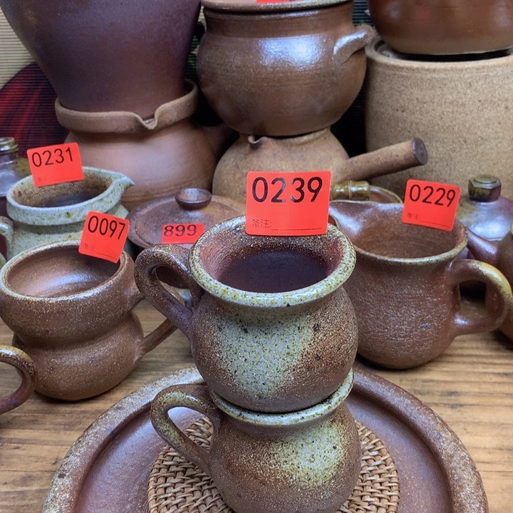 柴烧茶杯180毫升一物一拍