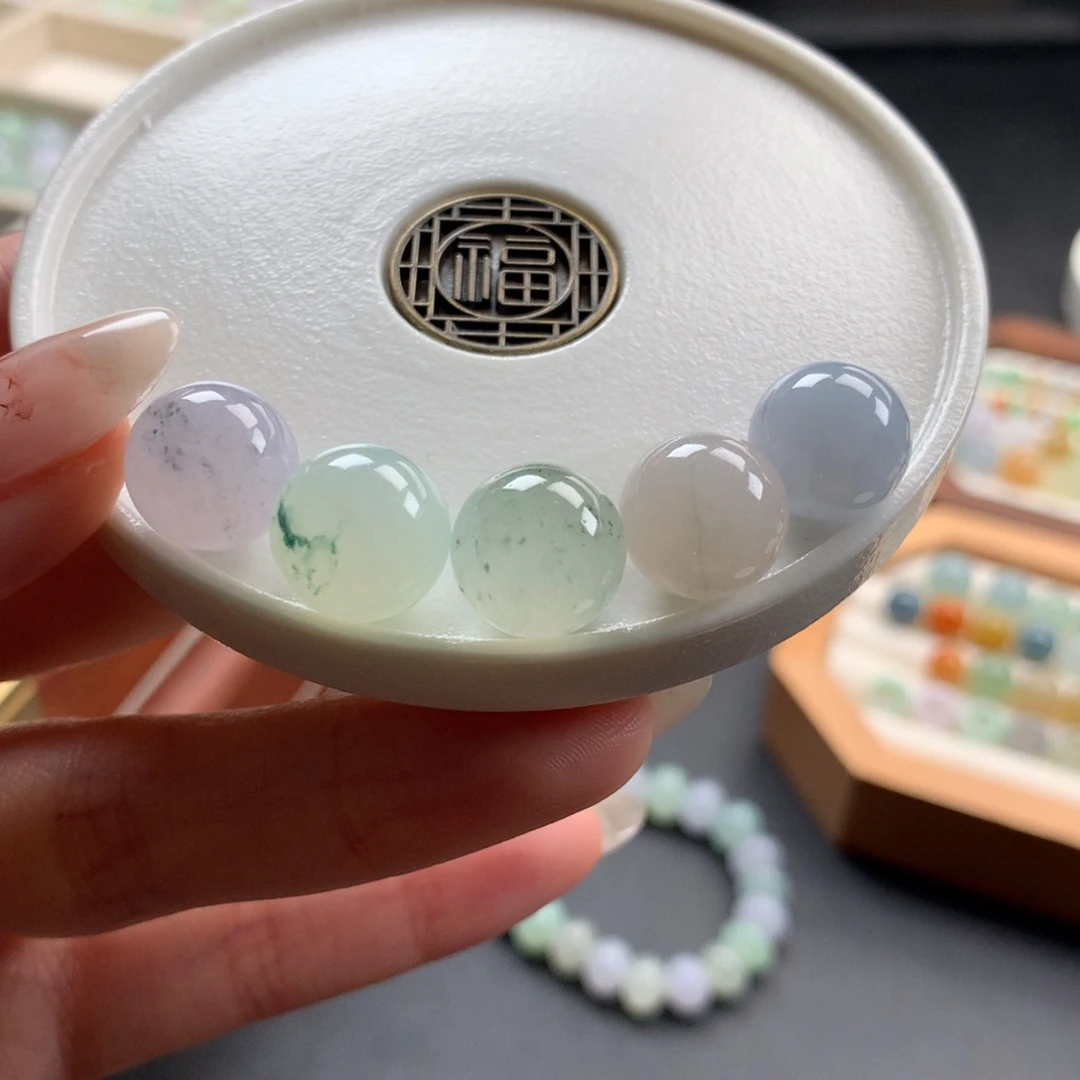 未镶嵌定制翡翠单颗价，多样性发其一，卡12