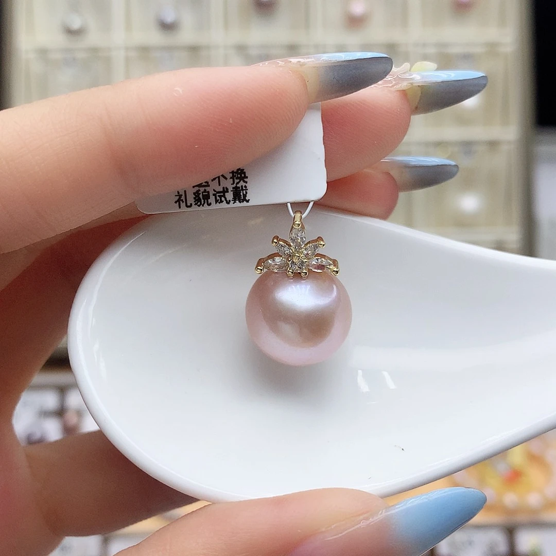 淡水珍珠合金颈饰